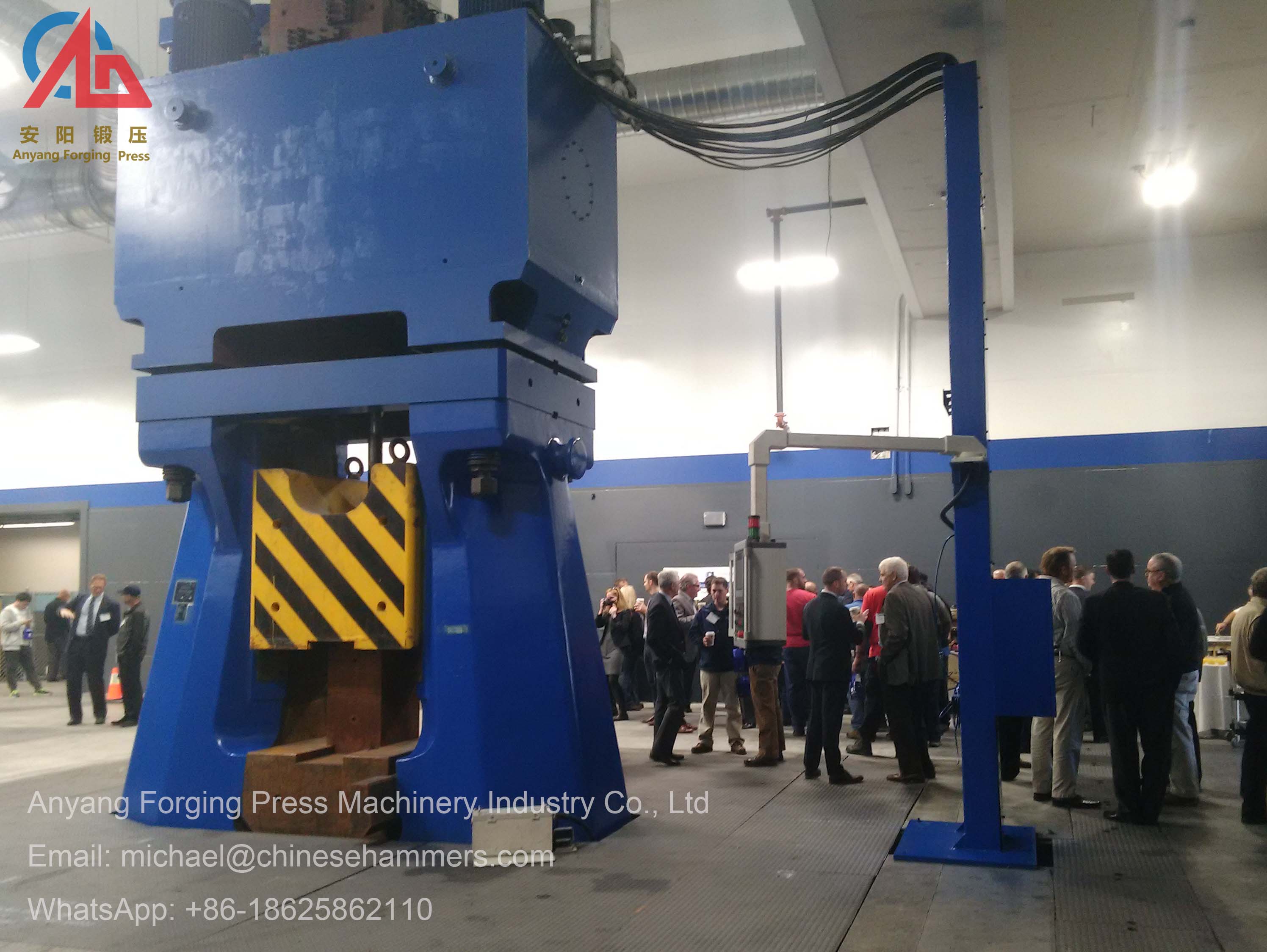Anyang 160 KJ CNC forging hammer works in the USA