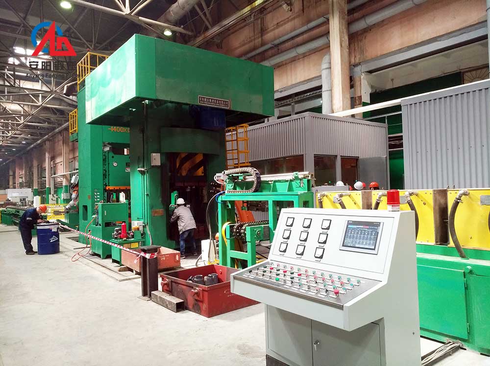 electric screw press for connecting rod forging