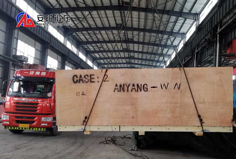 80kj CNC forging hammer shipped to Japan