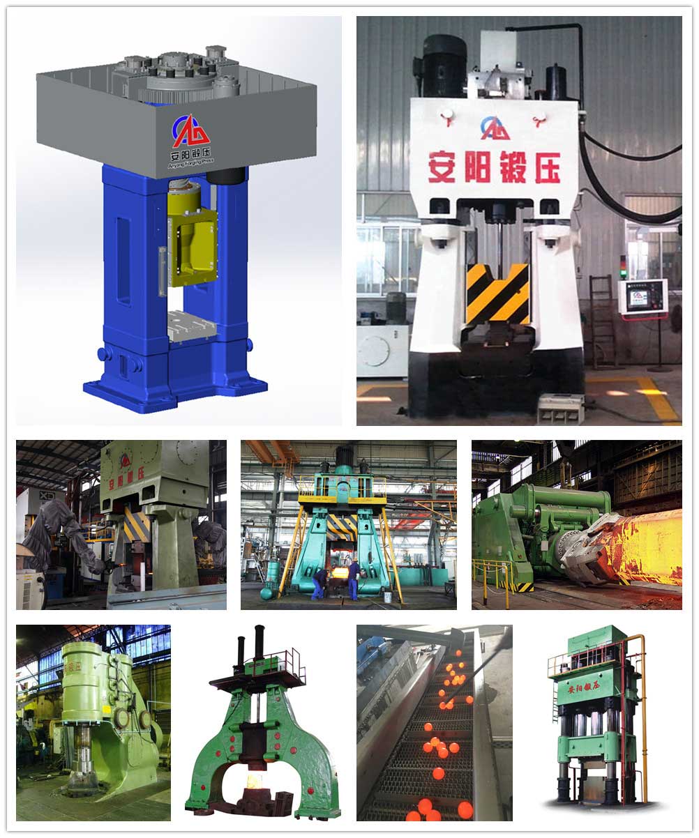 hydraulic press forging hammer machine operation training